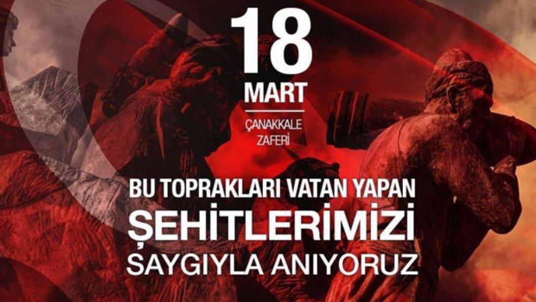 18 Mart 1915, Türk tarihinde bir askeri ve siyasi başarı olmaktan öte inanç, azim ve yiğitlikle örülmüş bir destanın yaradılış tarihidir. Zaferimiz kutlu olsun...