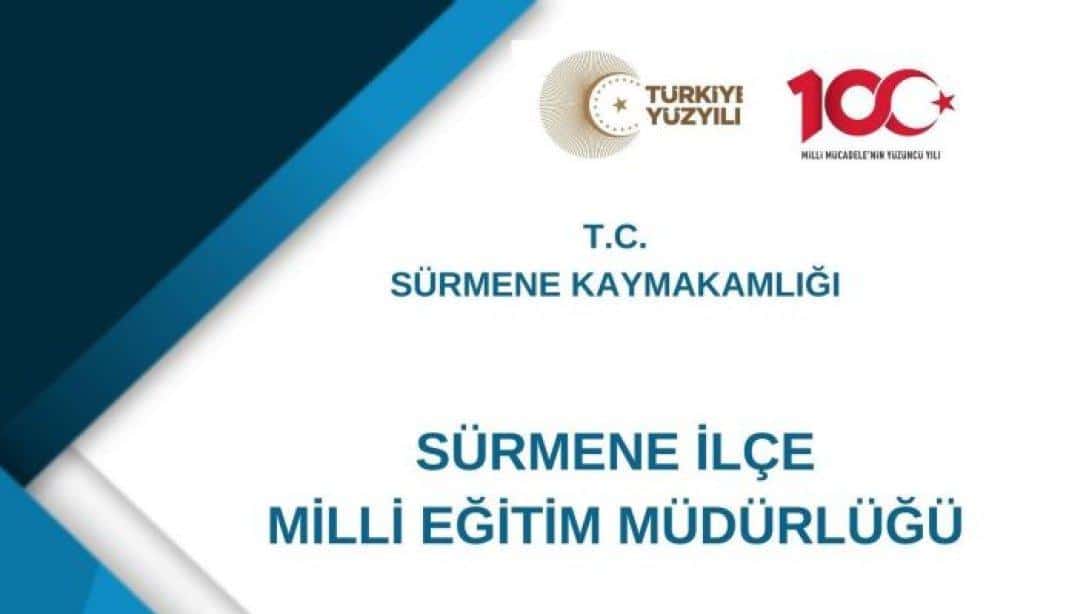 2024-2028 Sürmene İlçe Milli Eğitim Müdürlüğü Stratejik Planı yayınlandı.